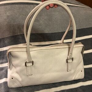 Burberry White Shoulder Bag